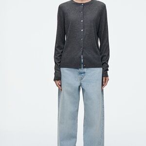 COS FACADE STRAIGHT-LEG JEANS
